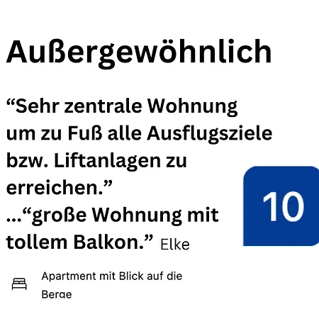 Appartement - Birgit Mariacher - Infrarotsauna & Broetchenservice - Zentral - Alles Fusslaeufig Erreichbar - Freier Bergblick