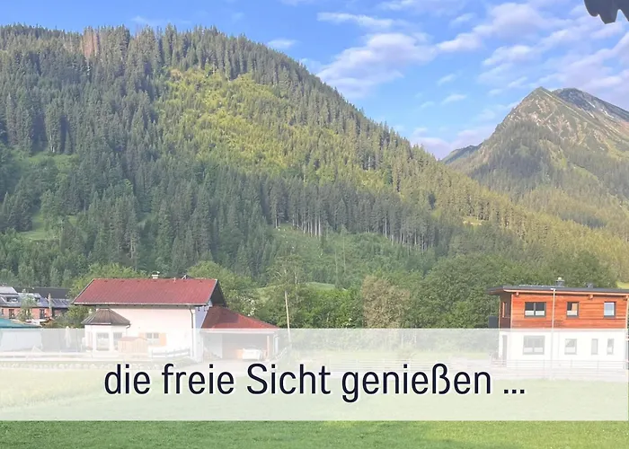 公寓 Ruhige Zentrale Mit Privater Infrarotsauna & Bergblick In